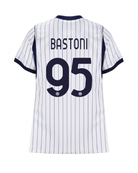 Billige Fotballdrakt Inter Milan Alessandro Bastoni #95 Replika Bortedrakt Dame 2026-27 Kortermet Billige Fotballdrakt Inter Milan Alessandro Bastoni #95 Replika Bortedrakt Dame 2026-27 Kortermet